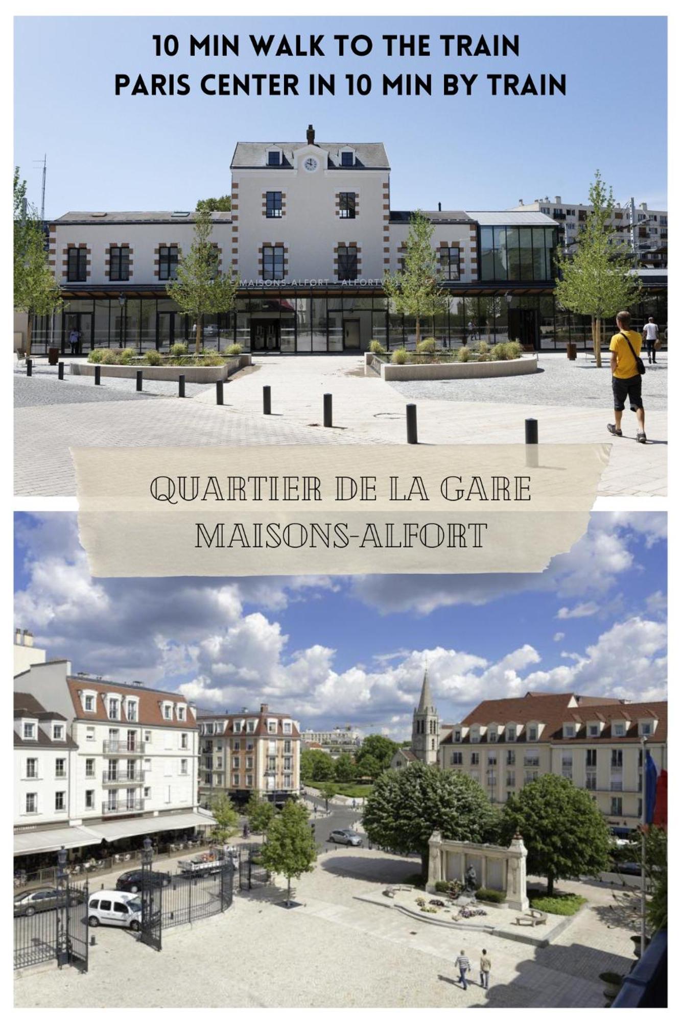 Chambre 1, Calme, 1 Station De Paris, Bureau Maisons-Alfort Εξωτερικό φωτογραφία