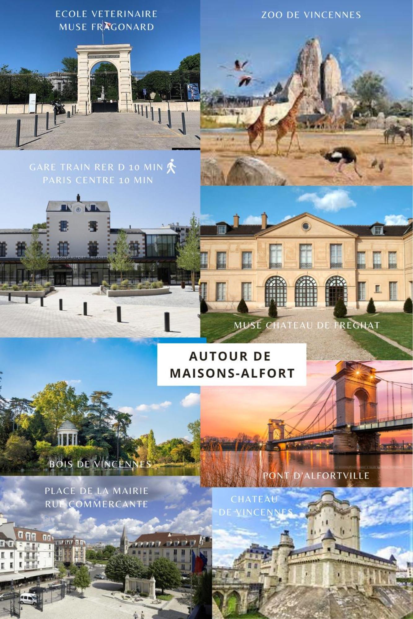Chambre 1, Calme, 1 Station De Paris, Bureau Maisons-Alfort Εξωτερικό φωτογραφία